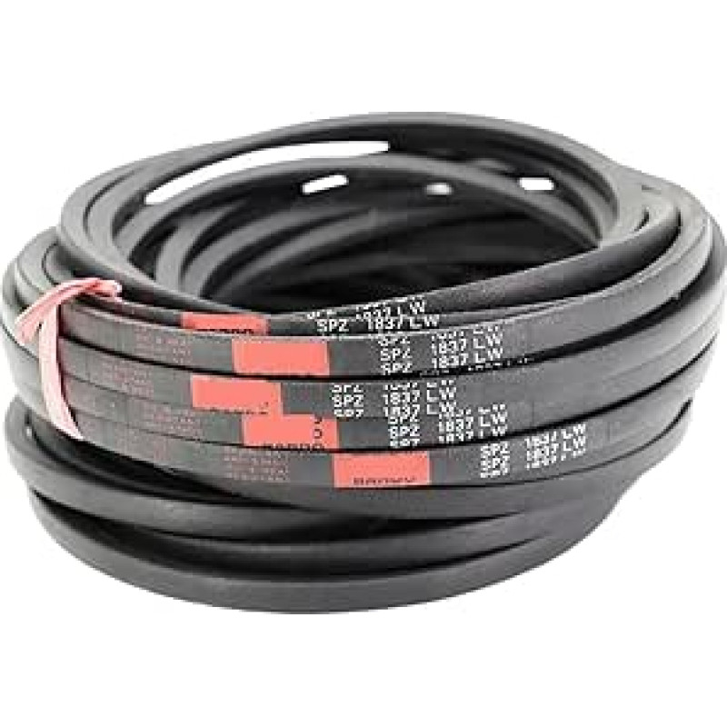 Keilriemen SPZ/3V Typ SPZ1675-1987 mm Hartdraht-Gummi-Antriebsteilung, Länge, Umfang, industrielles Getriebe, landwirtschaftliche Maschinen, Keilriemen(SPZ 1832LW)