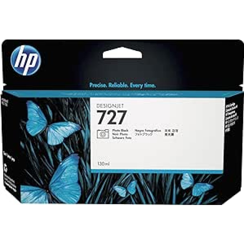 HP 727 130ml rašalo kasetė - B3P23A , foto juoda