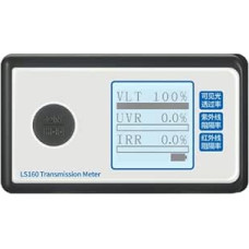 Nešiojamasis saulės plėvelės pralaidumo matuoklis, 160 bandymų langų atspalvių su UV IR slopinimu, matomos šviesos pralaidumas pradedantiesiems 
