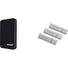 Intenso 6023560 1TB atminties diskas USB 3.0 2,5 colio išorinis kietasis diskas, mechaninis kietasis diskas ir 