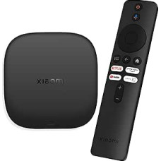 Xiaomi TV Box S (3rd Gen), 4K Ultra HD Streaming Media Player, 32GB ROM Smart TV Box, Supports Google TV, Google Assistant, HDR10+, Dolby Vision, Dolby Atmos, DTS:X, Wireless Projection, WiFi 6