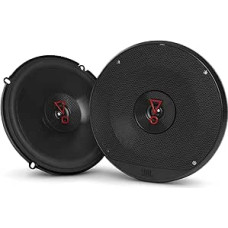JBL Stage3 627 2-Way Car Speaker Set by Harman Kardon - 225 Watt Car Speaker Boxes 16 - 17 cm, Black