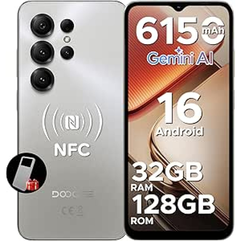 DOOGEE Note56X Pro išmanusis telefonas be sutarties 