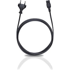 Oehlbach Strom connection cable [1x Europlug - 1x Kleingeräte-female C7] 3.00 m black