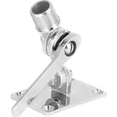 Marine VHF Stainless Steel Antenna Adjustable Bracket for Boats