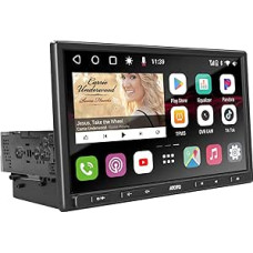 ATOTO 10,1 colio QLED S8 dvigubo DIN ir vieno DIN AI Android automobilinis radijas, 4GB + 32GB, belaidis CarPlay / Android automobilis, 4 interneto parinktys, 4G LTE, dviguba 