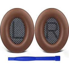SoloWIT® Replacement Ear Pads for Bose QC35 Compatible with QuietComfort 35 (QC35) and Quiet Comfort 35 II (QC35 ii) Over-Ear Headphones