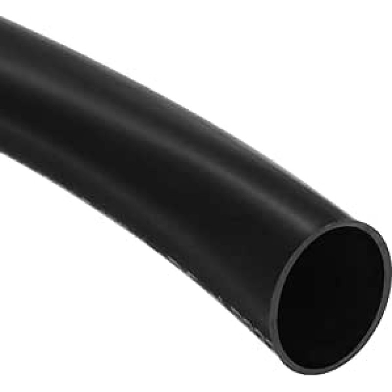 QUARKZMAN Juoda PVC laidų jungties žarna 14 mm vidinio skersmens 23 pėdų rankovė, skirta apsaugoti laidų apvalkalą