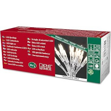 Konstsmide 6303-103 Tinka naudoti patalpose 50 lempų LED skaidrios, baltos spalvos 6303-103, 50 lempų, LED, šiltai balta, skaidri, balta, 8,85 m, 383 g