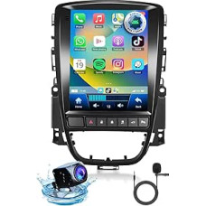 Hodozzy 4G + 64G Android automobilinis radijas Opel Astra J Buick Excelle XT GT 2006-2016 su belaidžiu Carplay Android Car, 9,7 colių jutiklinis ekranas, 2 DIN ekranas, palydovinė navigacija, Bluetooth, WiFi, DSP, FM/RDS