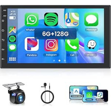 Hodozzy 8 branduolių 6G + 128G automobilinis radijas 