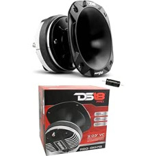 1 DS 18 PRO-DKH1S 16.2 x 16.2 cm Square Horn Compression Driver, 320 Watt RMS, 640 Watt Max, 8 Ohm, 111 dB, 2.03 Inch Voice Coil, 1 Piece + Installation Capacitor
