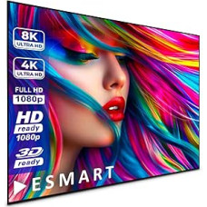 ESMART Expert UKDX ALR CBSP projekcinis ekranas [pasirenkamas dydis] 221 x 125 cm (100