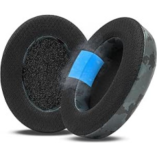 WC Freeze HD6XX - Cooling Gel Ear Pads for Sennheiser HD6XX, HD58X, HD600, HD650, HD660S, HD660S2, HD580, HD565 and More Made by Wicked Cushions | Ultra Comfortable and Cool | Black Camo