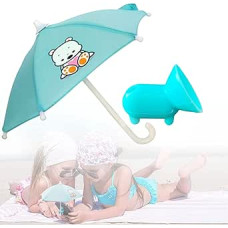 Mobile Phone Umbrella Suction Cup Stand - Universal Adjustable Pig Phone Stand Sun Visor Sun Visor with Suction Cup Mount Phone Holder Anti-Refection Block Glare