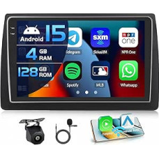 4+128G Automobilinis radijas 