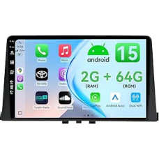 MSD 2+64G Bildschirm Autoradio für Citroen Berlingo 2017-2019/Peugeot Partner/Rifter 2020/Opel Combo | Wireless Carplay Android Auto | Android 15 10.1 Zoll GPS Radio Lenkradsteuerung Rückfahrkamera