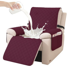 Fotelio apsauga, atspari vandeniui, 1 sėdima vieta, fotelio apsauga krėslui su kišenėmis, fotelio užvalkalas, neslidus, atsparus įbrėžimams, fotelio apsauga su porankiu, kalėdinė dekoracija