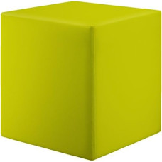 Sėdimasis kubas šviesiai žalias Dydis: 35 cm x 35 cm x 42 cm