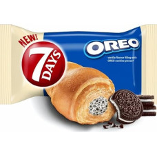 NEW - 7 DAYS Croissant Oreo Vanilla 20 x 60g (1.2kg)