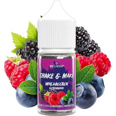 Belissia Shake and Make Wild Berry Flavour 30 ml High Dose Food Flavour for Refilling, for Baking, Food, Drinks, Shakes, DIY & Room Fragrance, Vegan & No Additives