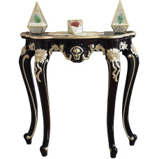 Siauras konsolinis staliukas, šoninis staliukas, prieškambario staliukas, mažas parodų staliukas, sofos staliukas, medinis įėjimo staliukas, konsoliniai staliukai svetainėje, prieškambaryje, miegamajame, koridoriuje (Black-D, 130 x 36 cm / 51 x