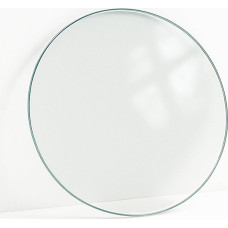 Apvalus stalo viršus Skaidrus grūdinto stiklo stalviršis stalui 60 cm Kavos staliuko viršus Skaidrus grūdintas stiklas Skaidrus