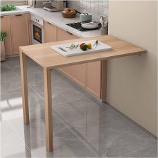 Plaukiojantis sieninis sulankstomas stalas, daugiafunkcinis darbastalis, kompiuterio stalas, konvertuojamas stalas / baro stalas, virtuvės stalas, valgomojo stalas, sulankstomas sieninis stalas virtuvei, svetainei ir valgomajam (spalva: