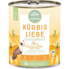 Veganiškas maistas šunims Organic Pumpkin Love - veganiškas drėgnas maistas su saldžiosiomis bulvėmis ir avinžirniais - mažai purino - dietinis maistas - 800 g skardinė