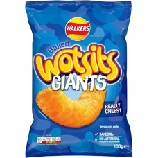 Walkers Wotsits Giants Really Cheesy Sharing Snacks 130g