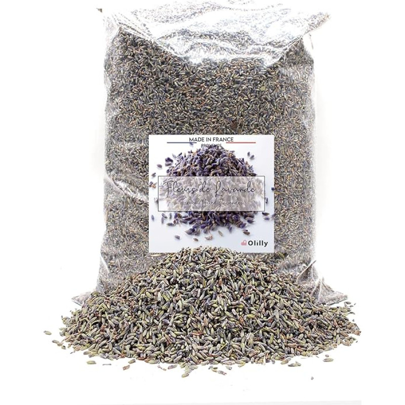 Harvest 2022 - Džiovintos levandų gėlės iš Provanso - Levandos - (Lavandin Grosso, 500 g)