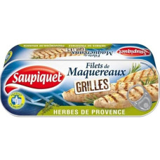Saupiquet Grilyje keptos skumbrės tinklas su Provanso žolelėmis 1/4 120 g