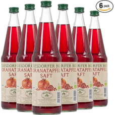 Diesdorfer Ekologiškos granatų sultys - tiesioginės sultys - 6 x 0,7 l