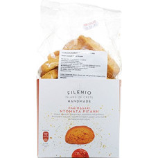 Paximadaki Tomato Oregano 350g - Greek Rusks - Greek Pastries Handmade - Paximadi Snack Bread Dakos by Niktaris from Crete Greece