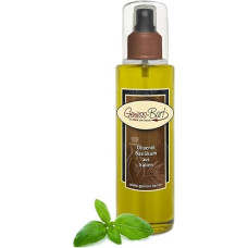Purškiamasis aliejus Bazilikų alyvuogių aliejus iš Italijos 0,26 l purškiamasis butelis Labai aromatingas šalto spaudimo purškiamasis aliejus