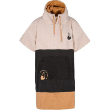 WAVE HAWAII Surf Poncho for Body Sizes 160-190 cm Poncho 100% Eco Cotton Velour Changing Aid for Swimming Beach Surfing Surf Poncho Bath Poncho Shower Poncho for Men and Women
