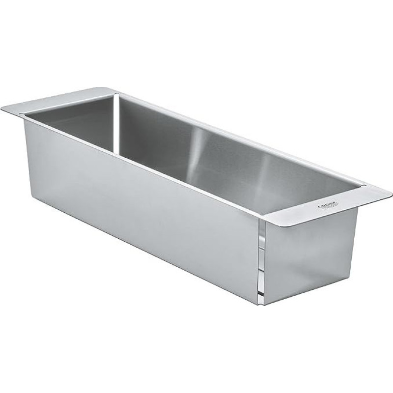 GROHE 40853SD0 sietelis (Medžiaga: Nerūdijantis plienas, 490 x 150 x 100 mm, galima plauti indaplovėje, nerūdijantis), nerūdijantis plienas