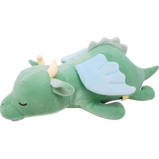 6202738 Pliušinis žaislas, Drakonas Drago, pliušinis žaislas, itin minkštas ir švelnus, minkštas žaislas, sukurtas Japonijoje, pliušinė pagalvėlė, dydis L, 53 cm