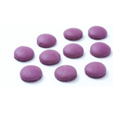 Macaroons Purple 48 gabaliukai, paruošti kepti, kad galėtumėte įpilti patys