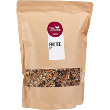 teeverliebt - Vaisių arbata Frutee Fit 1000 g: gaivinantis šviežios arbatos mišinys su obuoliais, erškėtuogėmis, hibiskais, apelsinais ir citrinomis