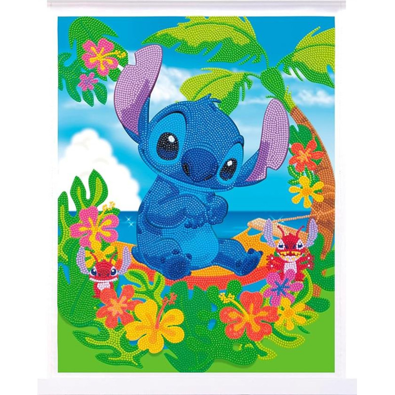 CRYSTAL ART Disney Stitch Deimantinis plakatas 35x45cm