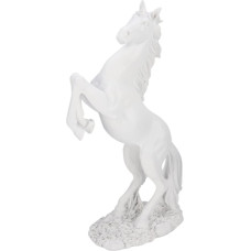 Arklio statulėlė, dervos Eruopėjos stiliaus arklio skulptūra Namų stalo dekoras Ornamentas Nuotraukų rekvizitai (bs-020 White)