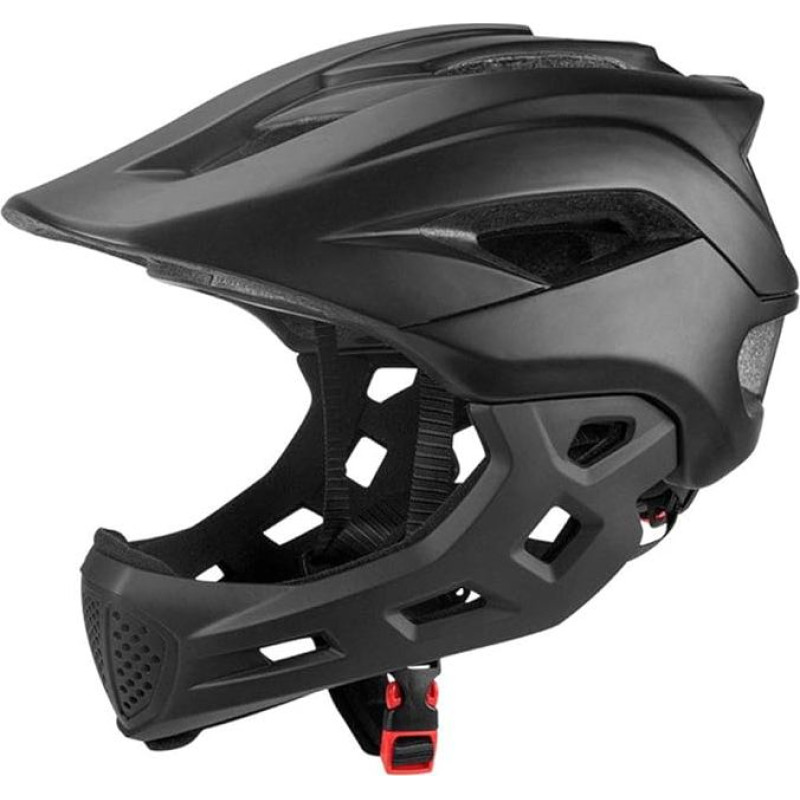 Vaikų šalmai 2-in-1 Vaikų viso veido dviračių šalmas vaikams MTB BMX Dirt Bike Skateboard su nuimama smakro apsauga