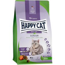 Happy Cat 70613 - Senior Willow Lamb - Dry Cat Food for Cat Seniors from 8 Years - 300 g Content
