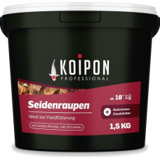 Caterpillar Caterpillar silk Koi Food Dried 1.5kg or 3kg – Doubles as a fish food, reptile Food & Tortoise Food Mix – Protein Accessory Food Treat for your dog.