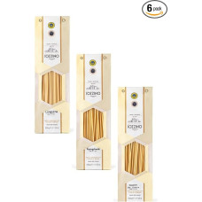Pastificio F.lli Iozzino - Kietųjų kviečių makaronai PG - ilgųjų makaronų pasirinkimas 3 kg (6 x 500 g) | 1 kg linguine + 1 kg spaghetti di Gragnano + 1 kg spaghetti alla chitarra |