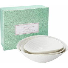 Sophie Conran for Portmeirion salotų dubuo, baltas porcelianas, 11 x 33 x 11 cm