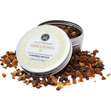 Gryna miros smilkalų derva (Commiphora Myrrha) Somalyje - natūrali mira rūkymui - 50g aliuminio pakuotė