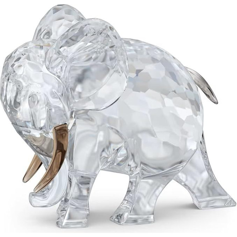 Swarovski Afrikos saulėlydis 5557855 Dramblio figūrėlė Pagaminta iš skaidrių kristalų Išmatavimai: 3,9 cm x 6,9 cm x 5,9 cm x 5,7 cm