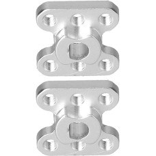 2 x flanšinė veleno jungtis Aliuminio lydinys 6 mm D skylė Lengva flanšinė jungtis Kištukas Guolių jungiamosios detalės Variklio kištukas, guolių įrankiai